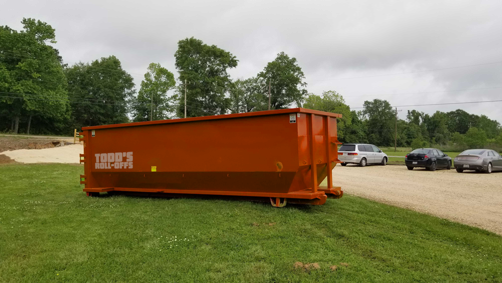 Exterior of Roll-Off Dumpster